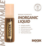 Biotek Moscow Mule Pigment in 15ml jar, vibrant orange color, suitable for cosmetics and artistic use.