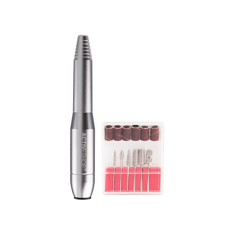 NAIL DRILL MACHINE MINI PRO203 SILVER - BVShop