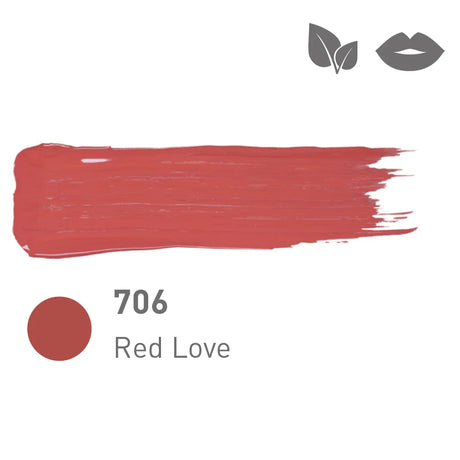 Nouveau Contour Organic Line Lip Pigment 706-Red Love 10ml - BVShop
