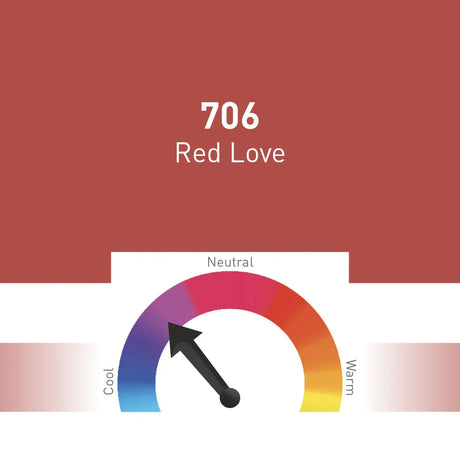 Nouveau Contour Organic Line Lip Pigment 706-Red Love 10ml - BVShop