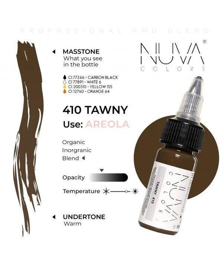 Nuva Colors Advanced Areola Pigment Set 8x15ml - BVShop