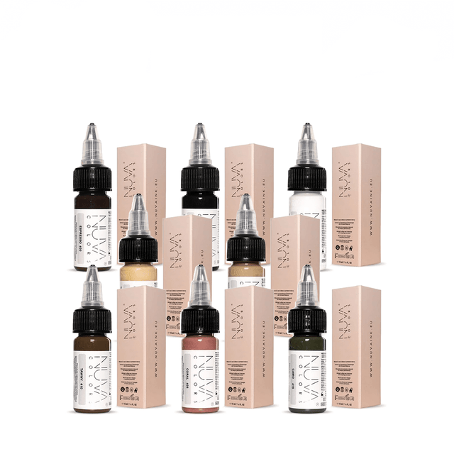 Nuva Colors Advanced Areola Pigment Set 8x15ml - BVShop