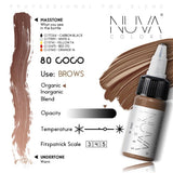 Nuva Colors Eyebrow Pigments 80 COCO 15ml - BVShop