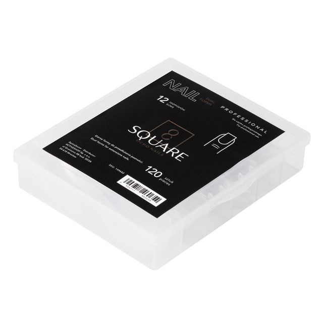 OCHO NAILS dual forms square 120 pcs. - BVShop