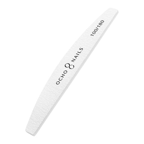 Ocho Nails half-moon file 100/180 1 pcs. safe pack - BVShop
