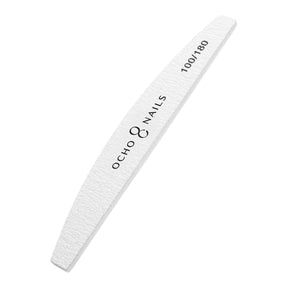 Ocho Nails half-moon file 100/180 10 pcs. - BVShop