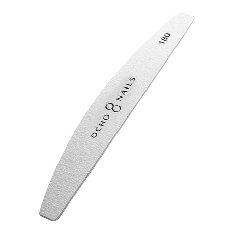 Ocho Nails half-moon slim file 100/180 1 pcs. safe pack - BVShop