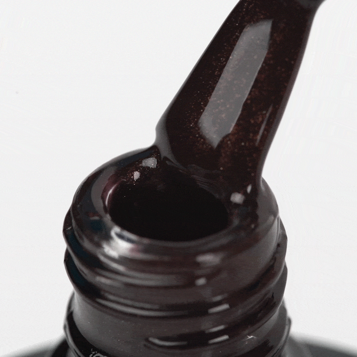 OCHO NAILS Hybrid nail polish brown 808 -5 g - BVShop
