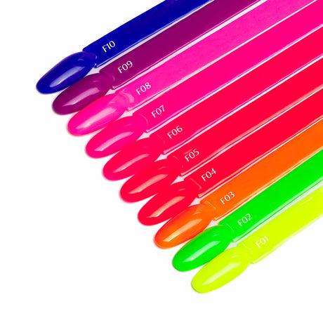 OCHO NAILS Hybrid nail polish fluo F10 -5 g - BVShop