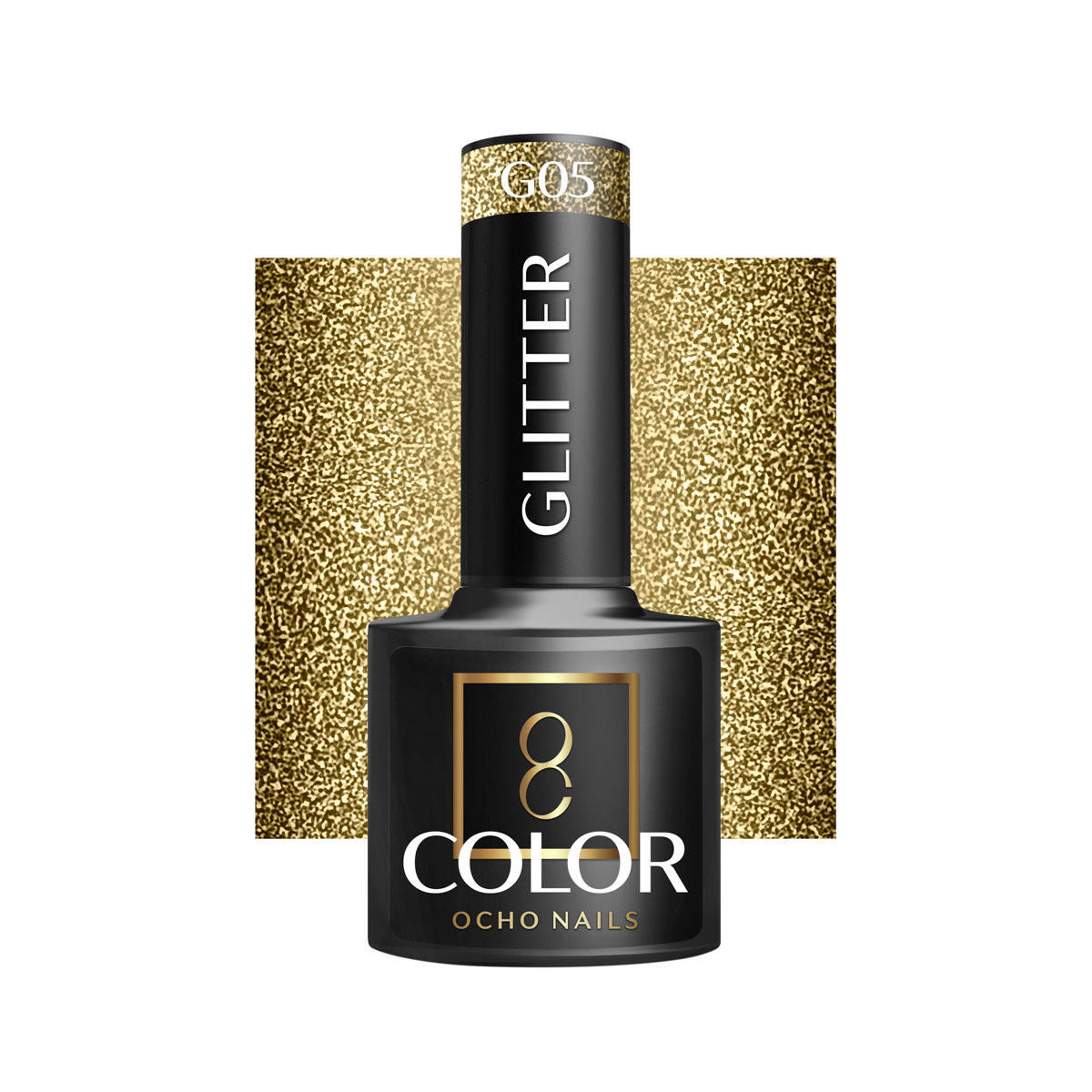 OCHO NAILS Hybrid nail polish glitter G05 -5 g - BVShop