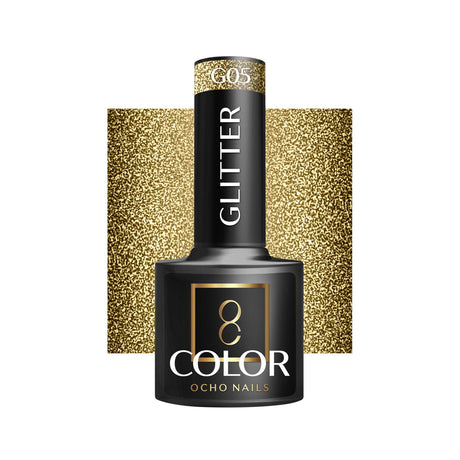 OCHO NAILS Hybrid nail polish glitter G05 -5 g - BVShop