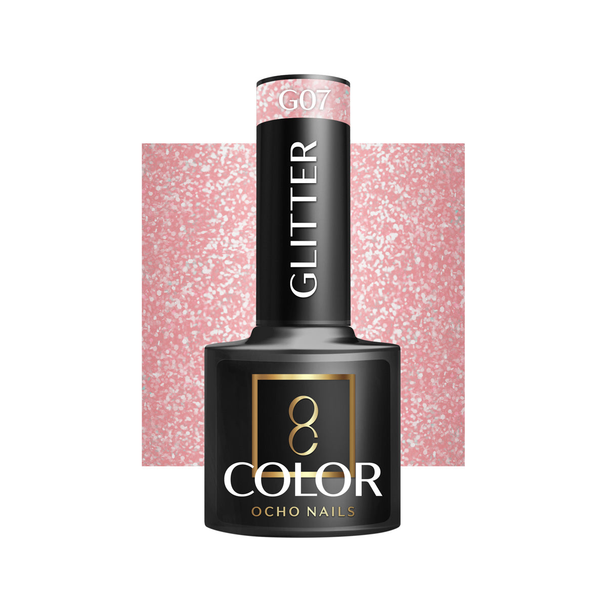 OCHO NAILS Hybrid nail polish glitter G07 -5 g - BVShop