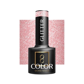 OCHO NAILS Hybrid nail polish glitter G07 -5 g - BVShop