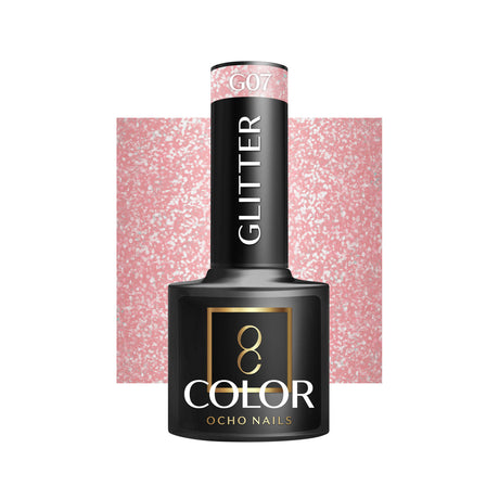OCHO NAILS Hybrid nail polish glitter G07 -5 g - BVShop