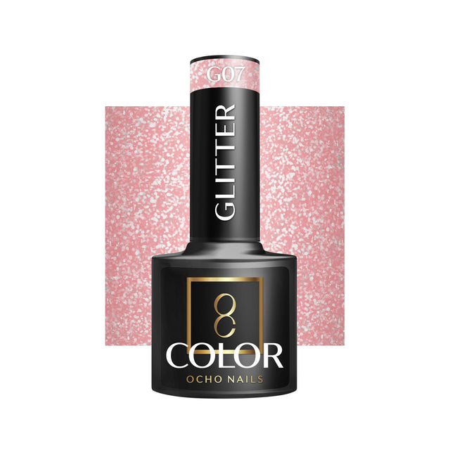 OCHO NAILS Hybrid nail polish glitter G07 -5 g - BVShop
