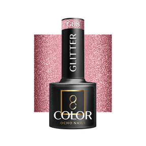 OCHO NAILS Hybrid nail polish glitter G08 -5 g - BVShop