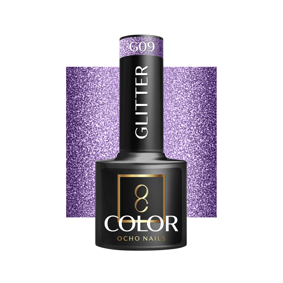 OCHO NAILS Hybrid nail polish glitter G09 -5 g - BVShop
