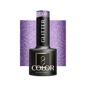OCHO NAILS Hybrid nail polish glitter G09 -5 g - BVShop