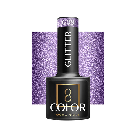 OCHO NAILS Hybrid nail polish glitter G09 -5 g - BVShop