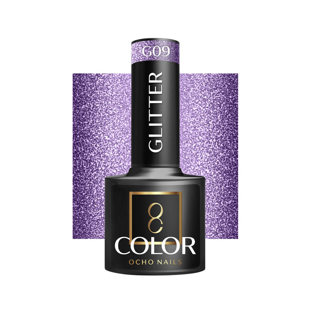 OCHO NAILS Hybrid nail polish glitter G09 -5 g - BVShop