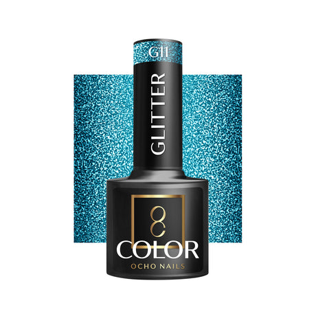OCHO NAILS Hybrid nail polish glitter G11 -5 g - BVShop
