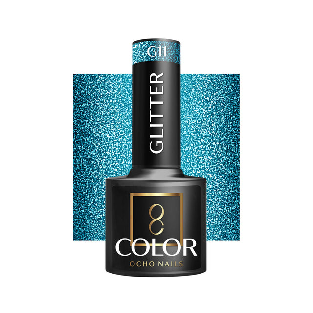 OCHO NAILS Hybrid nail polish glitter G11 -5 g - BVShop