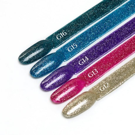 OCHO NAILS Hybrid nail polish glitter G12 -5 g - BVShop