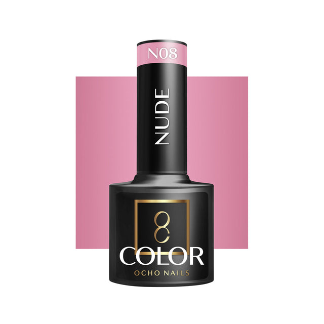 OCHO NAILS Hybrid nail polish nude N08 -5 g - BVShop