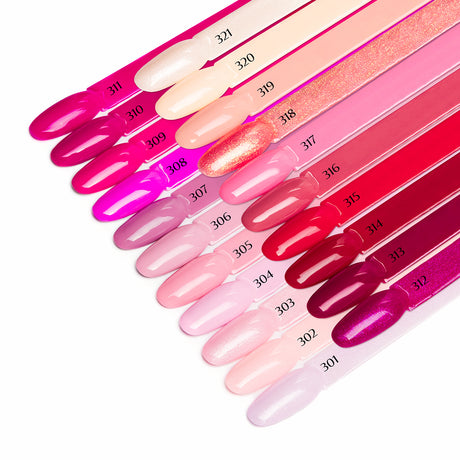 OCHO NAILS Hybrid nail polish pink 306 -5 g - BVShop