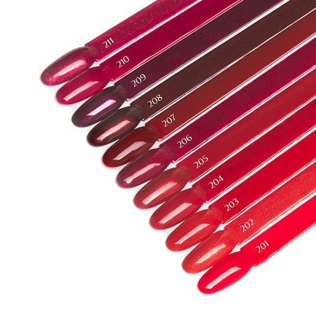 OCHO NAILS Hybrid nail polish red 205 -5 g - BVShop