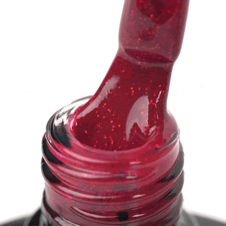 OCHO NAILS Hybrid nail polish red 206 -5 g - BVShop