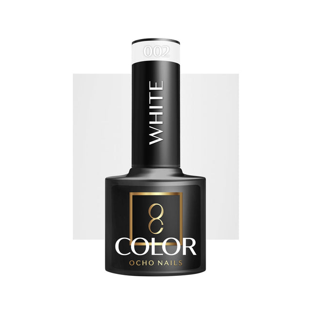 OCHO NAILS Hybrid nail polish white 001 -5 g - BVShop