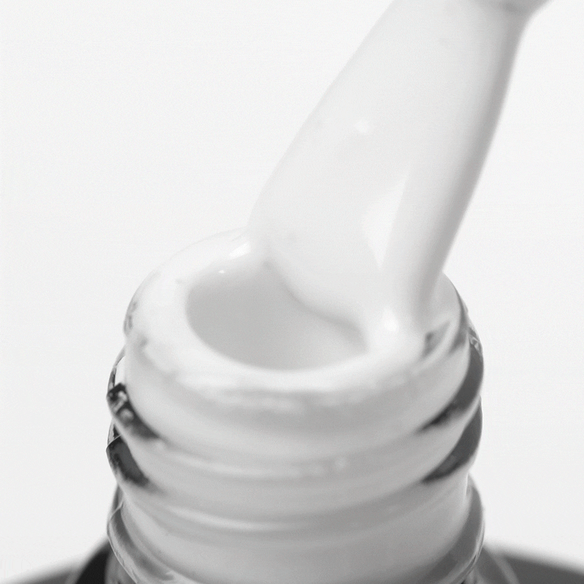 OCHO NAILS Hybrid nail polish white 001 -5 g - BVShop