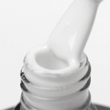 OCHO NAILS Hybrid nail polish white 001 -5 g - BVShop