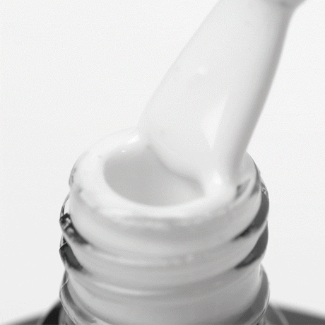 OCHO NAILS Hybrid nail polish white 001 -5 g - BVShop