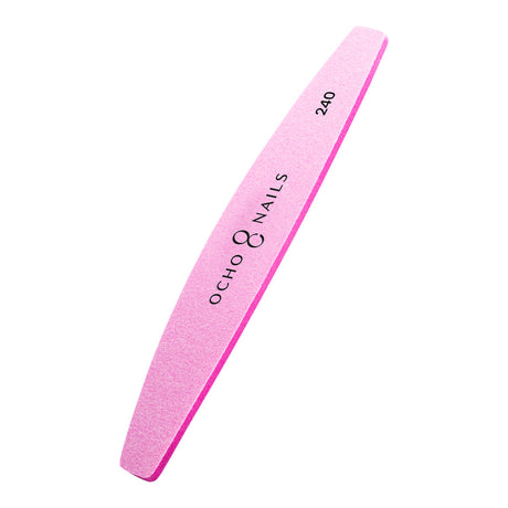 Ocho Nails replacement polishes for half-moon metal file. 240 10 pcs. - BVShop