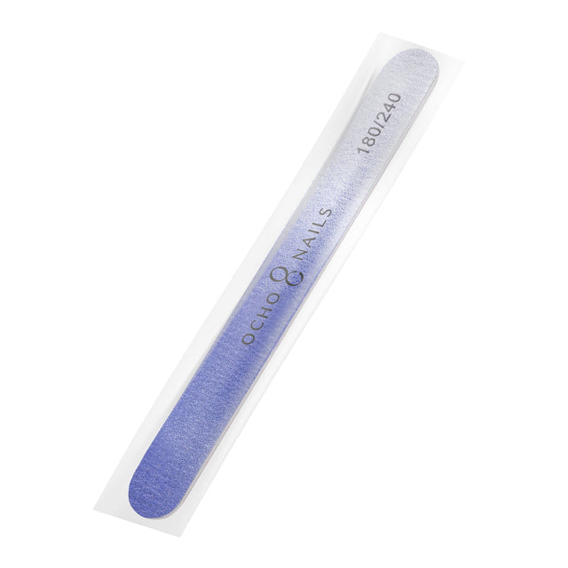 Ocho Nails straight file 180/240 1 pcs safe pack colour - BVShop