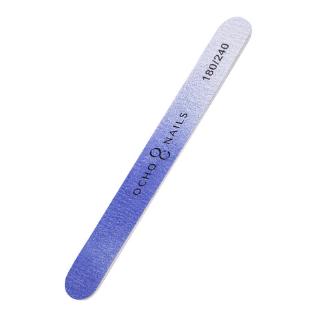Ocho Nails straight file 180/240 1 pcs safe pack colour - BVShop