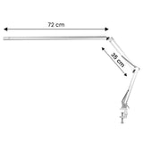 Operating lamp led all4light lashes line 2 silver with a holder - BVShop