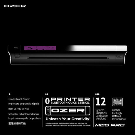 OZER Wireless Quick Tattoo Stencil Printer - BVShop