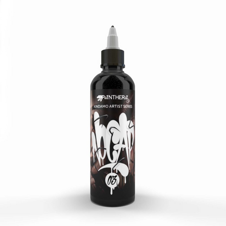 Panthera X Kindamo No Cap 03 Χρωστική Τατουάζ 150ml — φιάλη σε λευκό φόντο