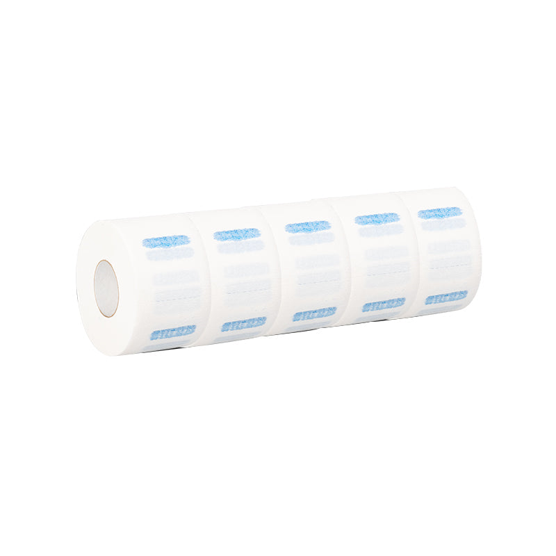 Paper barber's collar 5 pcs white - BVShop