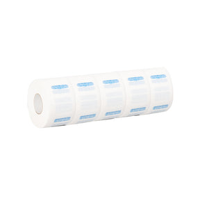 Paper barber's collar 5 pcs white - BVShop