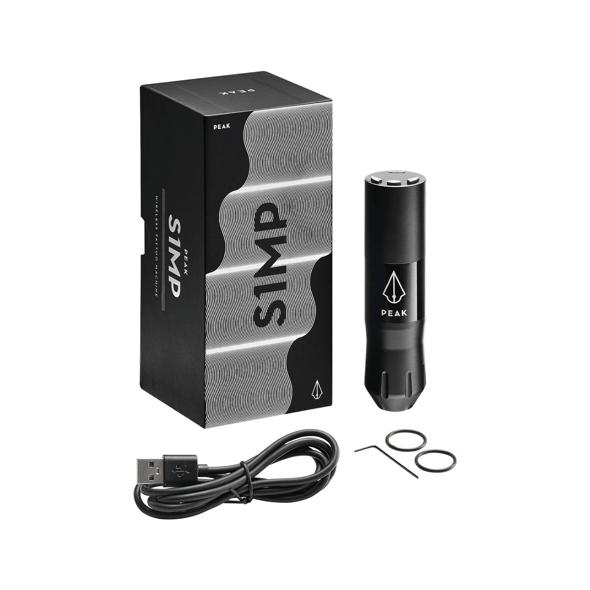 Peak S1MP Black Wireless Tattoo Machine - BVShop