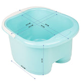 Pedicure bowl with blue lich rollers - BVShop