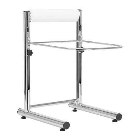Pedicure tray with adjustable height, chrome - BVShop