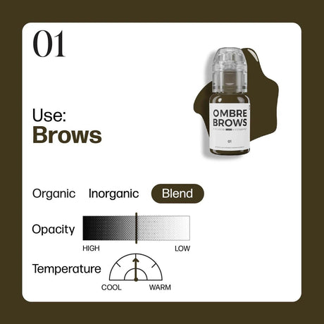 Perma Blend LUXE Osinkowska Ombre Brow Collection - BVShop