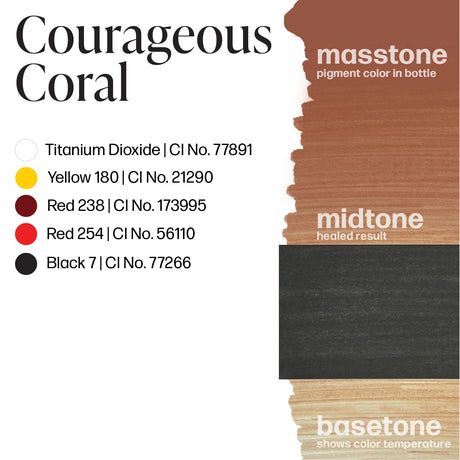Perma Blend LUXE Unstoppable Areola Courageous Coral 15ml - BVShop