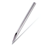 Set of 5 BVShop piercing needles with straight, precision tips for professional body piercing procedures.