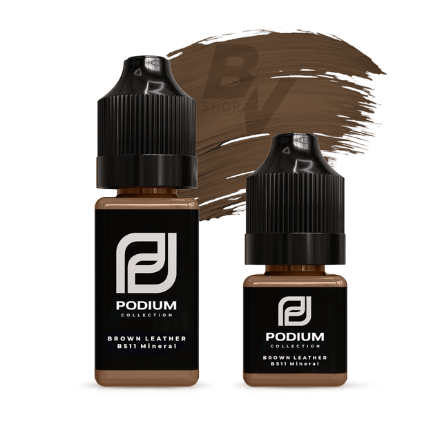 Podium Brown Leather B511 Pigment - BVShop